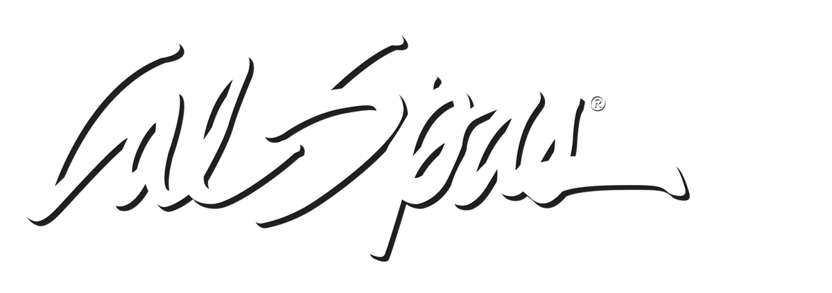 Calspas White logo hot tubs spas for sale Sioux Falls